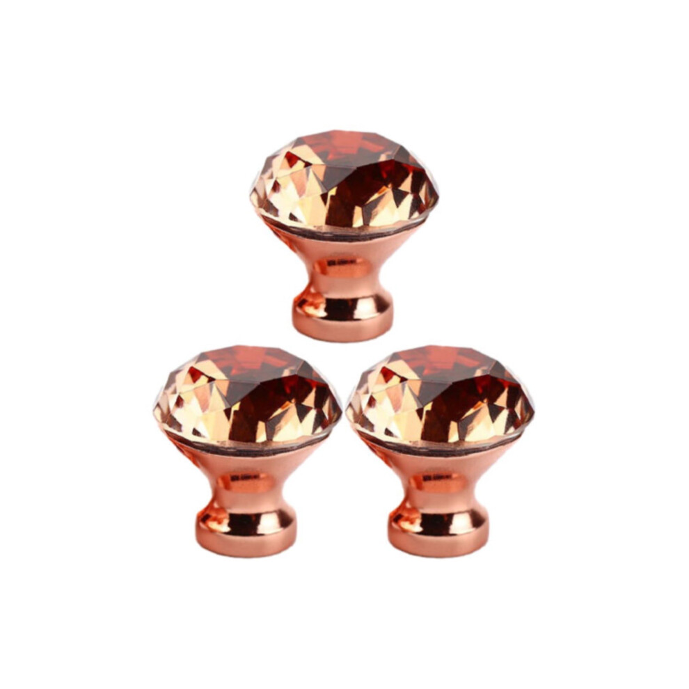 Clear Diamond Glass Knobs For Cabinets 10 Pcs 9314556548697