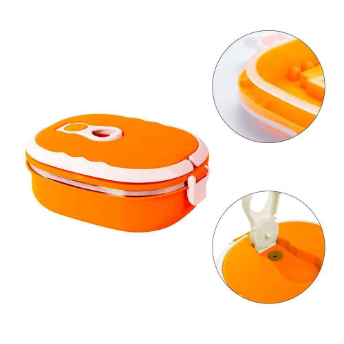 Stuffygreenus stainless steel lunch box double lock 1