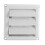 Μάσκα αεραγωγού πλαστική λευκή 200x200x40mm με 3 πτερύγια 3