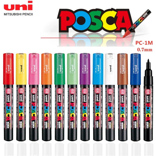 POSCA PC-1M marker pen 0.7mm orange 1