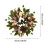 Artificial Camellia Wreath 19.6 Inch 5