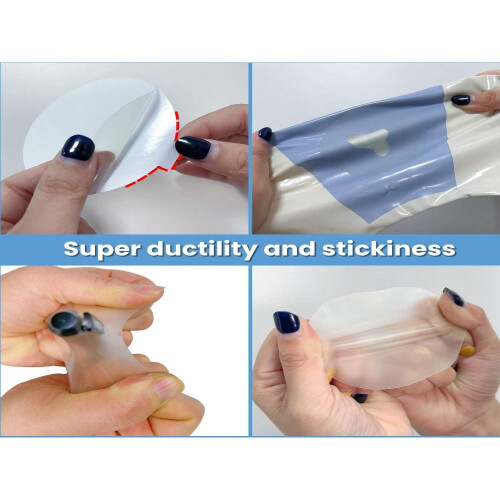 QUTETN Inflatable Patch Repair Kit TPU 5 Pcs 2