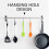 Soup Spoon Peanut Butter Stirrer Silicone 4 Pcs 2