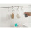 Cabinet Door Hook Multi-Functional 1/2/3 pcs 6