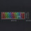 Godom USB wired gaming keyboard with rainbow backlight and 4
