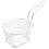 Stainless Steel Mini Fry Basket 4 pcs 6
