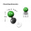 Bilstartknappskydd i metall, joystickskydd, 1 st 3