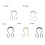 Shower Curtain Hooks Dual Design 12 Pcs 2