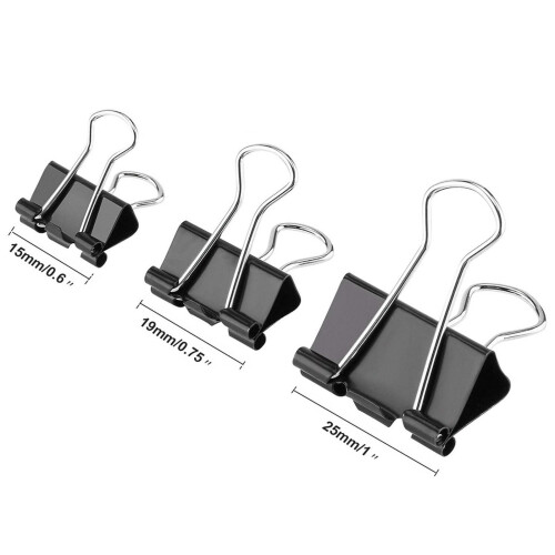 Binder Clips Paper Clamps Assorted Sizes 300 Count 1