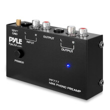 Mini phono preamp RCA in/out low noise 12V