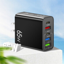 PWPSG N 5-Port Fast Charger (3 USB + 2 USB-C) Black