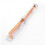 Roségouden bureau nietmachine met modern design (1 stuk) 4