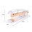 Roségouden bureau nietmachine met modern design (1 stuk) 3