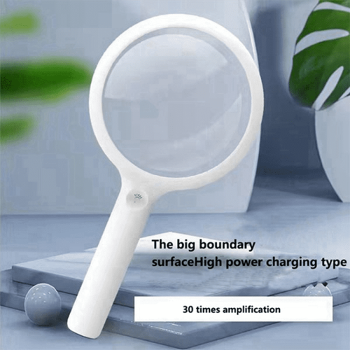 Loupe asphérique optique avec 20 lumières LED, 1