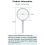 Loupe asphérique optique avec 20 lumières LED, 4