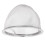 Metal tea strainer for household use, 70mm diameter 3