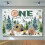 One Happy Camper backdrop forest adventure 1st birthday 2