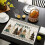 Christmas linen placemats tree print 4 pcs 6