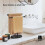Stainless Steel Double Towel Rack Countertop Shelf 7