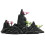 LEEYNEER aquarium decoration artificial rockery mountain 1 2