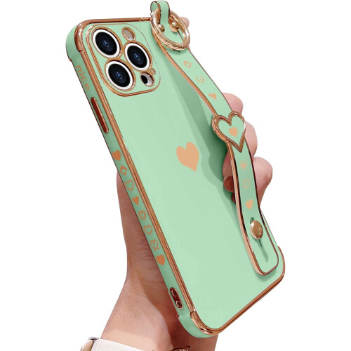 iPhone15Pro Max case with wrist strap and2screen 1
