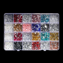 Milue nail charms cross beads 100 pcs