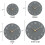 Wall Clock Battery Operated Silent Minimalist Rose Gold10 2
