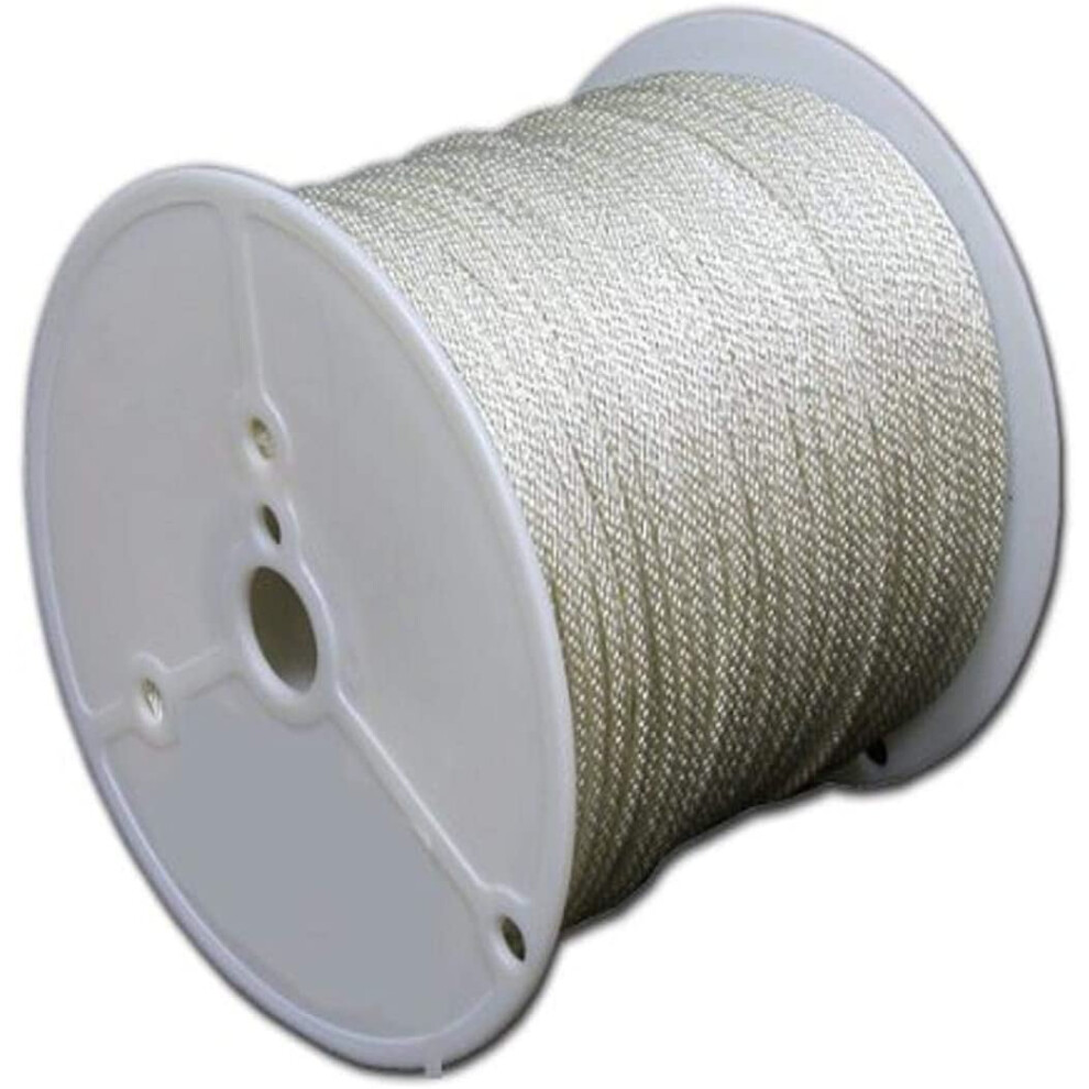Nylon Rope Solid Braid 1/8 Inch 600 Feet 9370362028464
