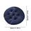 Round Padded Dining Chair for Office and Study 1