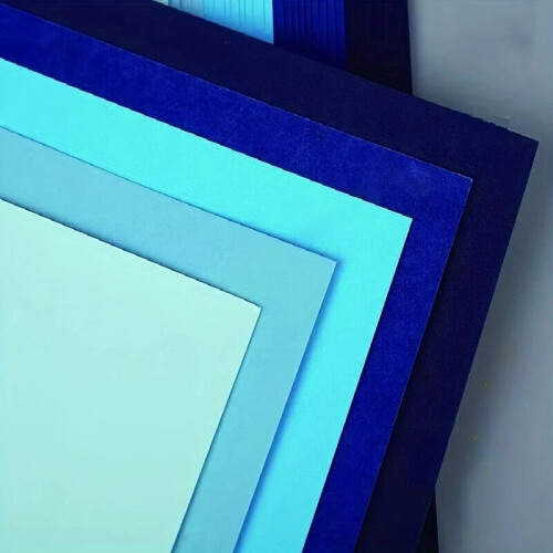 Barevný karton A4 250 g/m² Červená Modrá Zelená 2