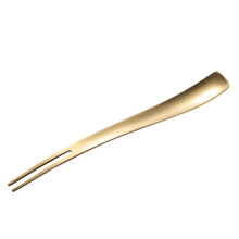 Stainless Steel Fruit Forks Square Tip 2 pcs
