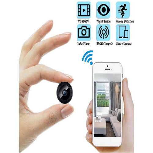 Godom Mini Camera 1080P HD with Night Vision and Motion 1
