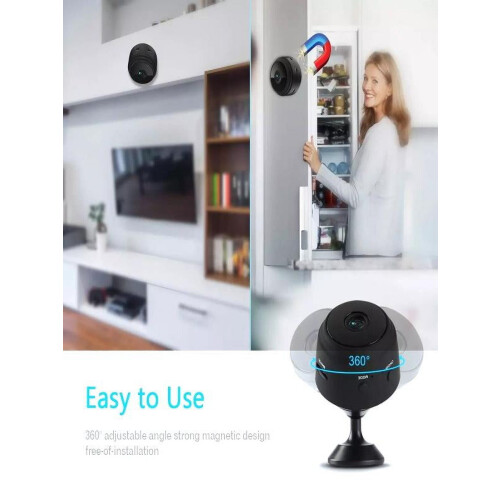 Godom Mini Camera 1080P HD with Night Vision and Motion 2