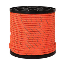 Outdoor Tent Rope Reflective Windproof Fixed Rope Orange 10m