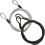 Security Cable Lock Braided Steel 100 cm 1