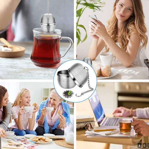Stainless Steel Tea Infuser Ball Mesh Strainer 1