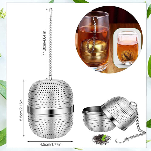 Stainless Steel Tea Infuser Ball Mesh Strainer 2