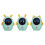 Cartoon Hand Warmer USB Rechargeable 3 pcs 1