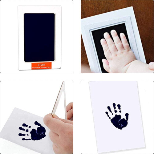 Kit LEEYNEER para impressão de mãos e pés de bebês sem tinta (1 conjunto) 1