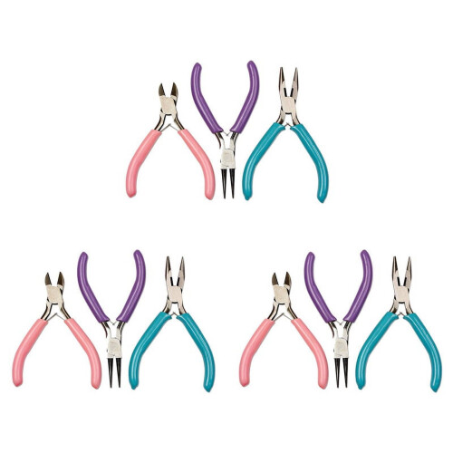 Jewelry Making Pliers Set 9 Pieces