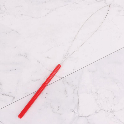 Hair Extension Loop Needle Threader Hook Tool 1