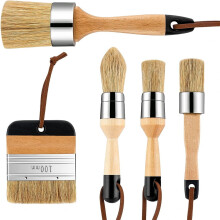 MesaSe furniture paint brush set with natural bristles 5 pcs