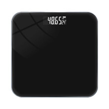 MERILER electronic body scale USB rechargeable black