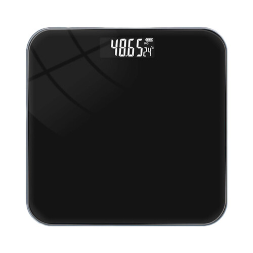 MERILER electronic body scale USB rechargeable black