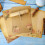 Ρετρό Vintage Χαρτί Επιστολών Kraft Brown8Sheets 3