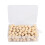 Chinchetas de madera redondas decorativas (130 unidades) 6