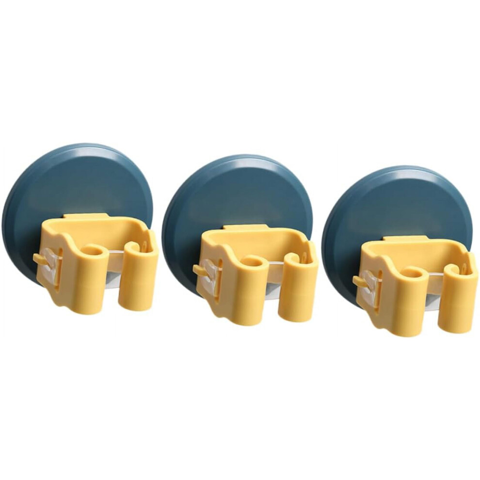 Mop Clamp Suction Cup Broom Holder 3 Pcs 9370362041227