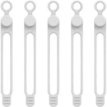 Silicone Cable Straps for Earphones and Chargers 5 pcs