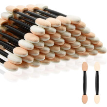 Eyeshadow Brushes Disposable Sponge Applicators 100 pcs
