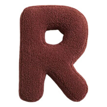 Soft Cute Letter Pillow PP Cotton Stuffed Hugging Cushion